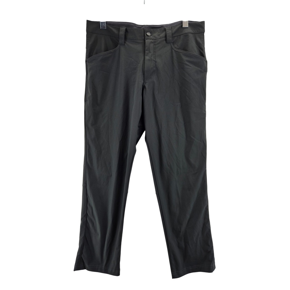 Lululemon‎ Mens ABC Pant Charcoal Gray 36 Performance Travel Commuter Trousers